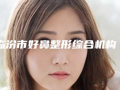 临汾市好鼻整形综合机构-临汾市鼻整形综合医院排名榜前十强技术实力强