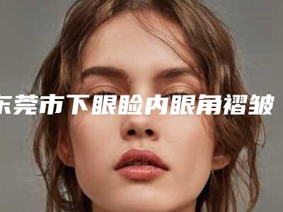 东莞市下眼睑内眼角褶皱收费明细2025同步一览（东莞市下眼睑内眼角褶皱整形手术价格需要多少）