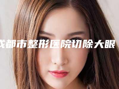 成都市整形医院切除大眼袋哪个医院好(百龄医疗美容等领衔三甲)
